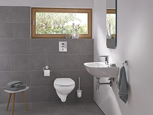 Experience the benefits of a touchless tap system at home with GROHE’s brand new Bau Cosmo E range